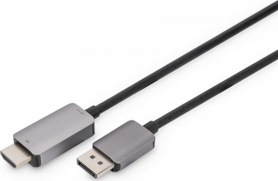 Kabllo Digitus DisplayPort në HDMI, 1.8m, 8K, e zezë
