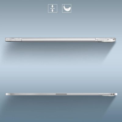 Këllëf i hollë Slim për tablet Apple iPad Pro 13" 2024, TPU, transparent