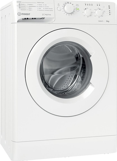 Lavatriçe Indesit MTWSC 51051, e bardhë 