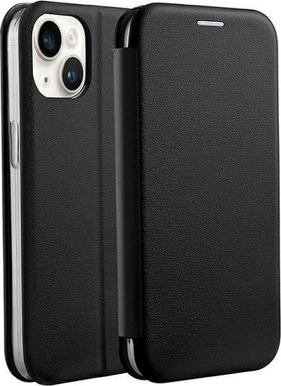 Mbulesë libri Beline Book Magnetic për iPhone 14 6.1", magnetike, e zezë