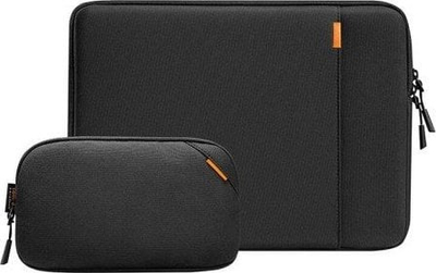 Set mbrojtës laptopi Tomtoc Defender A13, për MacBook Pro 14" edhe Air 13", i zi