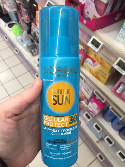 Spray krem dielli L'Oreal Sublime Sun Cellular Protect SPF30, 200ml