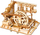 Puzzle druri ROKR Marble Squad, model mekanik 3D, për mosha 14+, ngjyrë dru natyrale