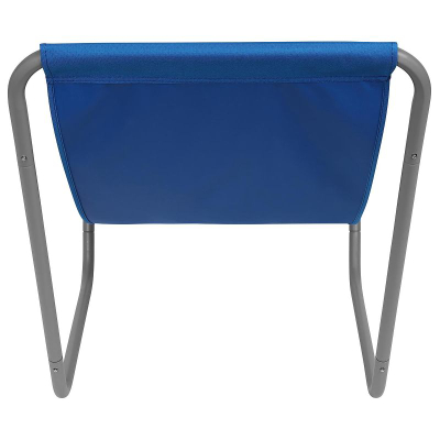 Shezlong palosës Royokamp, me çantë për ta çuar me vete, mban deri 100 kg, blu