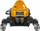 Krik hidraulik JCB Low Profile, 1.5T, çelik, i zi