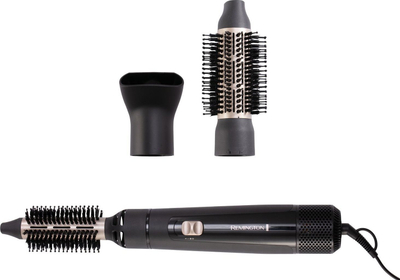 Tharëse-stilizues flokësh Remington AS7300, 800W, 3 aksesorë, e zezë