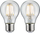 Llambë LED Paulmann 28856, E27, 5W 2700K, transparente, set 2 copë