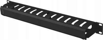 Organizues kabllosh rack Lanberg ORG-19-1U-A, 19", 1U, i zi