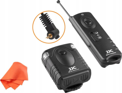 Telekomandë pa tel JJC JM-D II për Panasonic, shutter release, e zezë