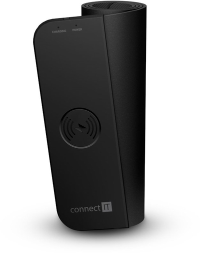 Mousepad CONNECT IT Charge, madhësi e madhe, i zi