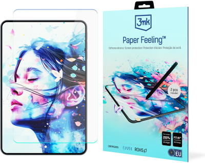 Film mbrojtës 3mk Paper Feeling për Huawei MatePad Paper, deri 11", pako me 2 copë, transparent