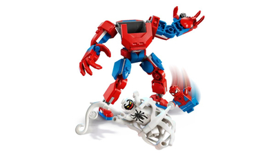 Lodë LEGO Marvel Spider-Man Robot vs Anti-Venom, set 76308, plastike, shumëngjyrëshe