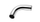 Tub ndërfutës turbo TURBOWORKS PP-IC-083, metalik, për intercooler, argjendtë