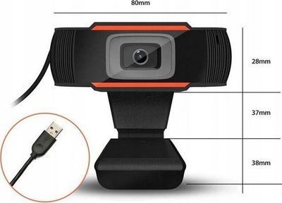 Ueb kamerë DUXO WebCam-X13, Full HD, e zezë