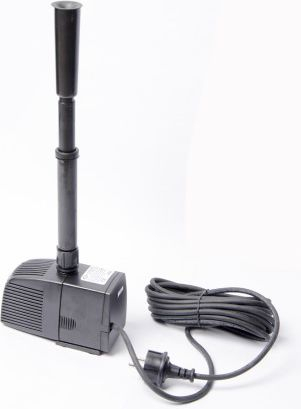 Pompe shatërvani Aqua Nova Fountain Pump 1500l/h, 25W, e zezë