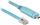 Kabllo konsolë Delock 63914 USB C në RJ 45, 3m, blu