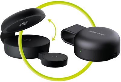 Stacion karikimi Mobile Origin PW34, 3 në 1, 25W, MagSafe Qi2, i zi