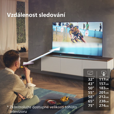 Televizor Philips 43PUS7608, 43" (108cm), 4K UHD, i zi