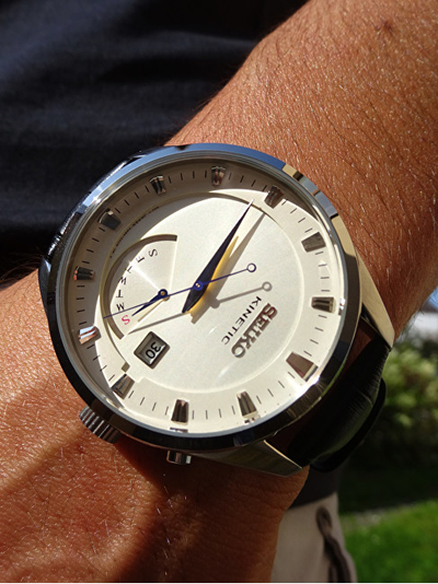 Orë dore Seiko Kinetic SRN071P1
