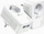 Адаптер PowerLine TP-Link TL-PA7027P KIT, 1000 Mbps, 2 гигабит порти, бел