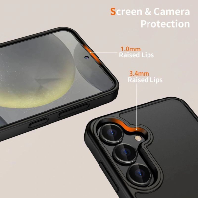 Këllëf telefoni Tech-Protect Magmat për Motorola Moto G56 5G, TPU polikarbonat, mat, i zi