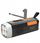 Radio emergjente Adler AD 1920, FM AM SW, Bluetooth, me power bank, e zezë