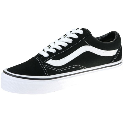 Atlete Vans Old Skool VD3HY28, unisex, shollë gome, të zeza