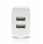 Полнач адаптер everActive SC-220, 2x USB, 12W 2.4A, бел