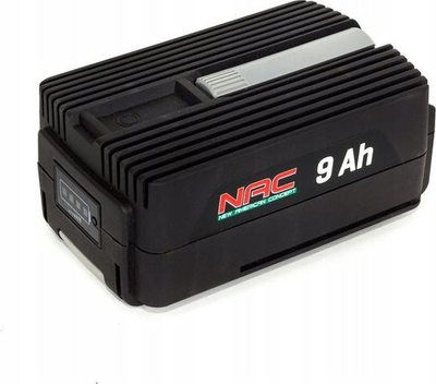 Bateri akumulatore NAC B40-90-NG, 40V Li-Ion, 9Ah, e zezë