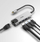 Adapter USB C D Link DUB M520, 5 në 1, HDMI 4K, Gigabit LAN, gri
