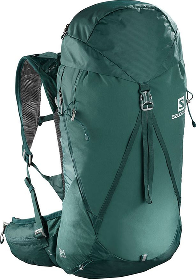 Çantë shpine për udhëtime Salomon Out Night, 30+5L, madhësia M/L, e kaltër e errët (LC1093400)