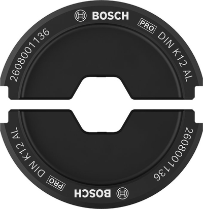 Futje krimpimi Bosch Accessories 2608001136, për tubeta dhe konektorë kabllosh 25mm², çelik i fortë