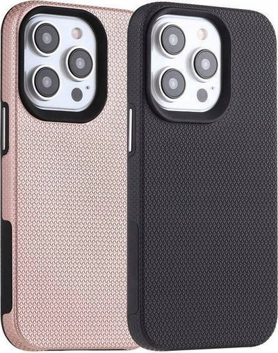 Futrollë MX Prestige për iPhone 13 Pro 6.1", mbrojtëse, antirrëshqitëse, e zezë