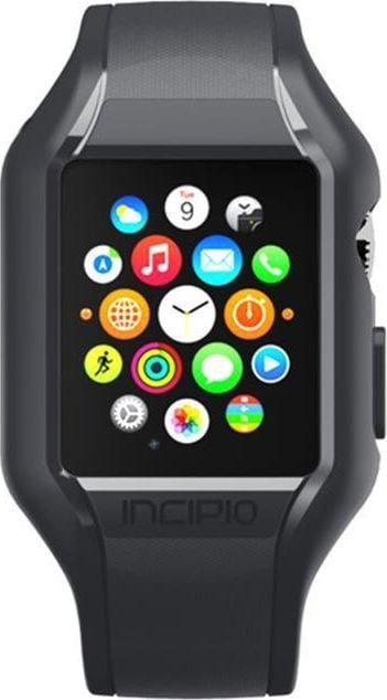 Ремче за рака Incipio NGP Strap за Apple Watch, 38mm, флексибилно, боја smoky