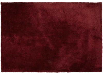 Tapet shaggy Beliani EVREN, 200x200 cm, i kuq