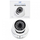 Kamerë sigurie PNI Die House AHD25, 5MP, dome, lente 3.6 mm, e bardhë