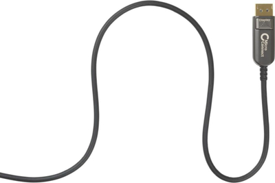 Kabllo DisplayPort Microconnect DP-MMG-2000V1.4OP, 1.4, 20 m, e zezë