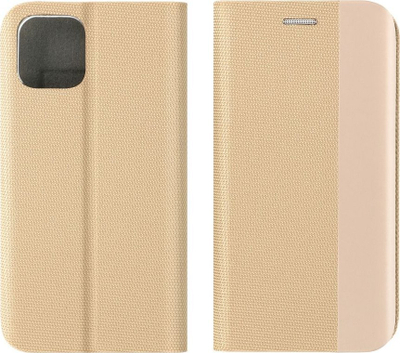 Këllëf tip libër Case Sensitive për Samsung Galaxy A14 4G, me magnet, ngjyrë gold