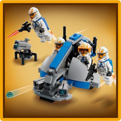 Set ndërtimi LEGO Star Wars 75359, 332nd Ahsoka's Clone Trooper Battle Pack, 4 minifigura, shumëngjyrësh