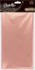 Mbulesë tryeze Bellefete Rose Gold Metallic, fletë dekorative, ngjyrë rozë ari metalike
