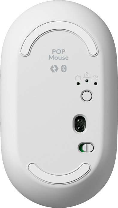 Set tastiere edhe mi Logitech POP Icon, Bluetooth, për disa pajisje, e bardhë edhe portokalli
