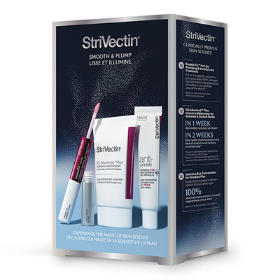 StriVectin Smooth & Plump сет против брчки за жени, хидратантен крем 60 мл + крем за очи 30 мл + серум за усни 2 x 5 мл