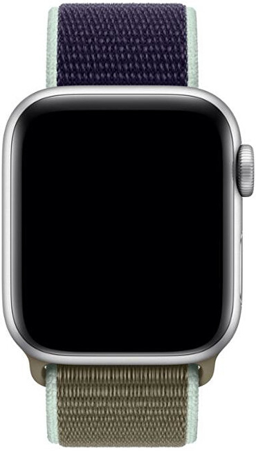 Rrip për orë të mençur Wotchi Apple Watch, e kaltër/bezhë, 42/44 mm