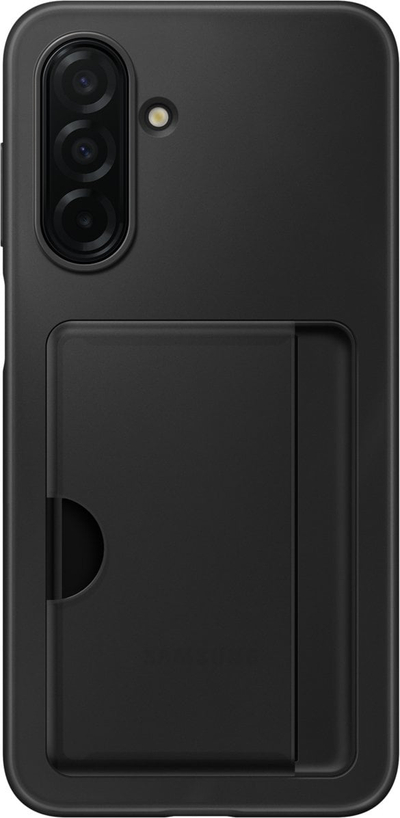 Kapak telefoni Samsung Card Slot Case Galaxy A26, me xhep për kartë, i zi