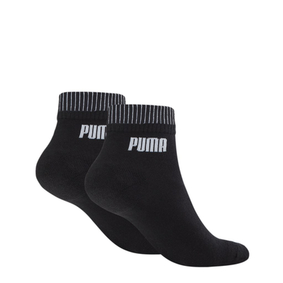 Çorape PUMA New Heritage Quarter 2P, unisex, set 2 palë, të zeza