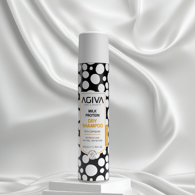 Shampo e thatë për flokë Agiva Milk Protein, 200ml
