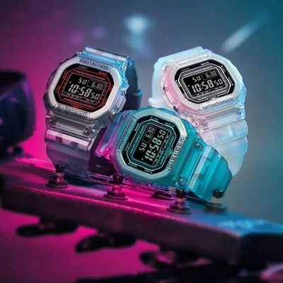 Orë digjitale për meshkuj Casio, e kaltër