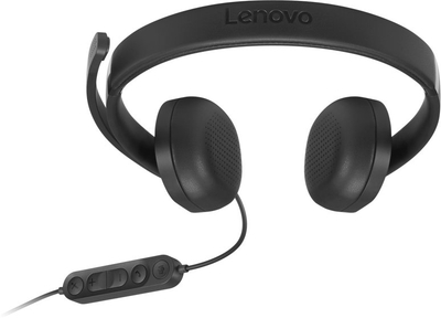 Kufje Lenovo VoIP Headset 5000, me kabllo, USB C, për zyra