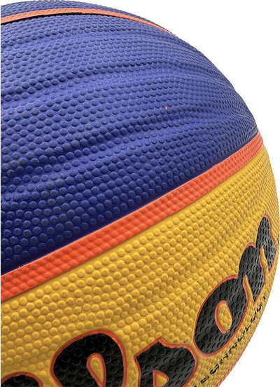 Top basketbolli Wilson FIBA 3X3 Replica, madhësi zyrtare, lëkurë sintetike