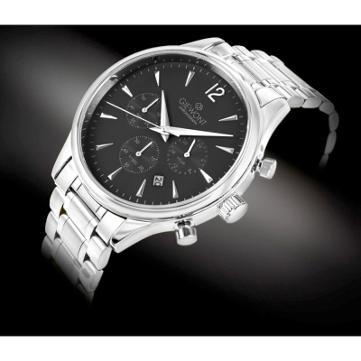 Orë burrash Emporio Armani Luigi AR1895, çelik inox, 5 BAR, e zezë